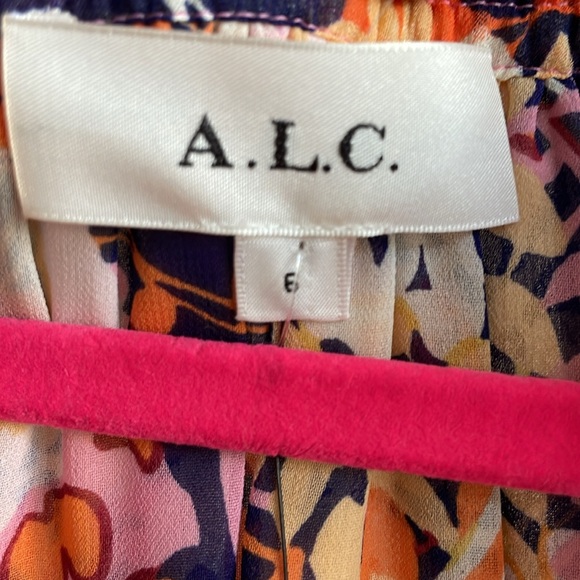 A.L.C. Courtney Silk Mini Dress NWT - Picture 7 of 10